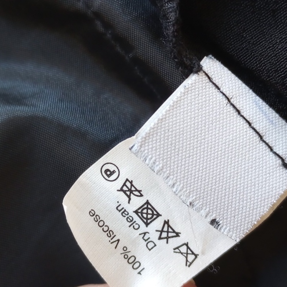 NWOT Madewell Huston Pull-On Crop Pants XXS Black G2036 - Picture 8 of 13